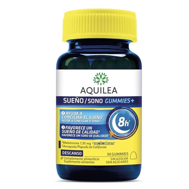 Aquilea Sueno Gummies+ Συμπλήρωμα Διατροφής για Χαλάρωση & Ύπνο 30 Ζελεδάκια