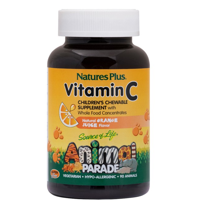 NATURES PLUS Animal Parade Vitamin C 90tabs