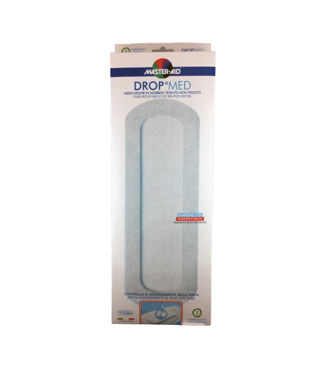 Master Aid Drop Med - 10,5x30cm (6x25,2) 3τεμ.