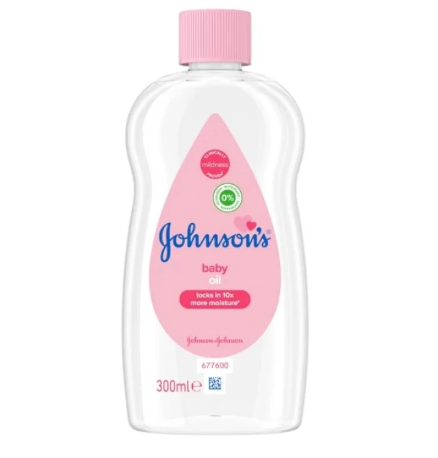Johnsons Baby Oil Ενυδατικό Λάδι, 300ml