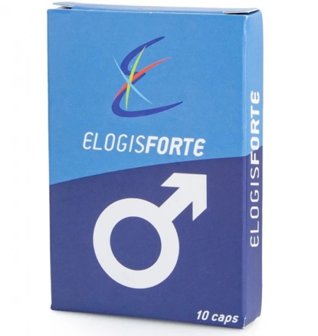 Elogis Pharma Forte Blue Συμπλήρωμα Διατροφής Για Την Σεξουαλική Υγεία των Ανδρών 10 κάψουλες