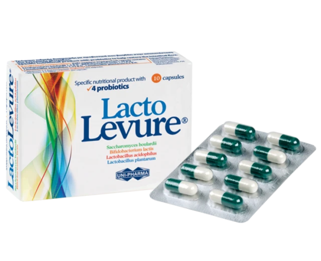 UNIPHARMA Lacto Levure 10caps