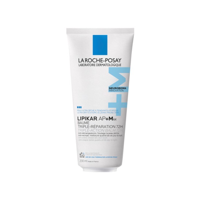 La Roche-Posay Lipikar Baume AP+MAX Ενυδατικό Balm Σώματος, 200ml