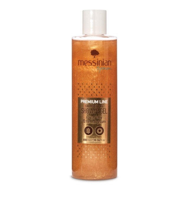 Messinian Spa Premium Line Αφρόλουτρο με Βασιλικό Πολτό και Ελίχρυσο 300ml