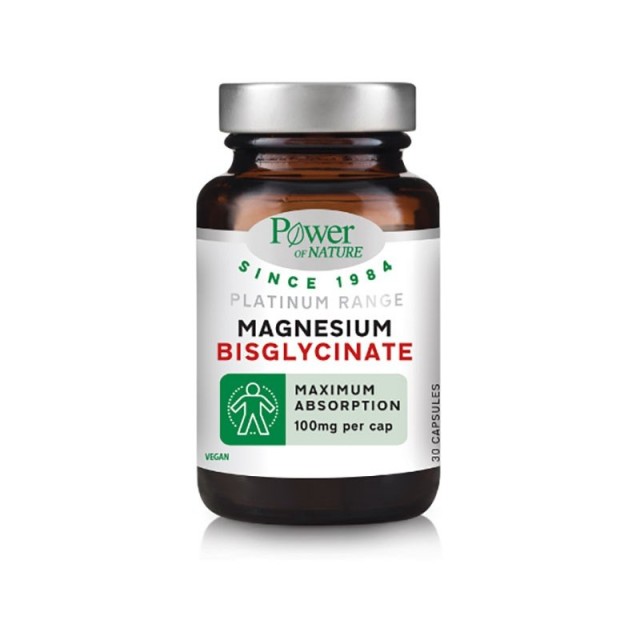 Power Health Platinum Range Magnesium Bisglycinate, 30 κάψουλες