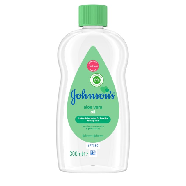 Johnsons Baby Aloe Vera Oil 300ml