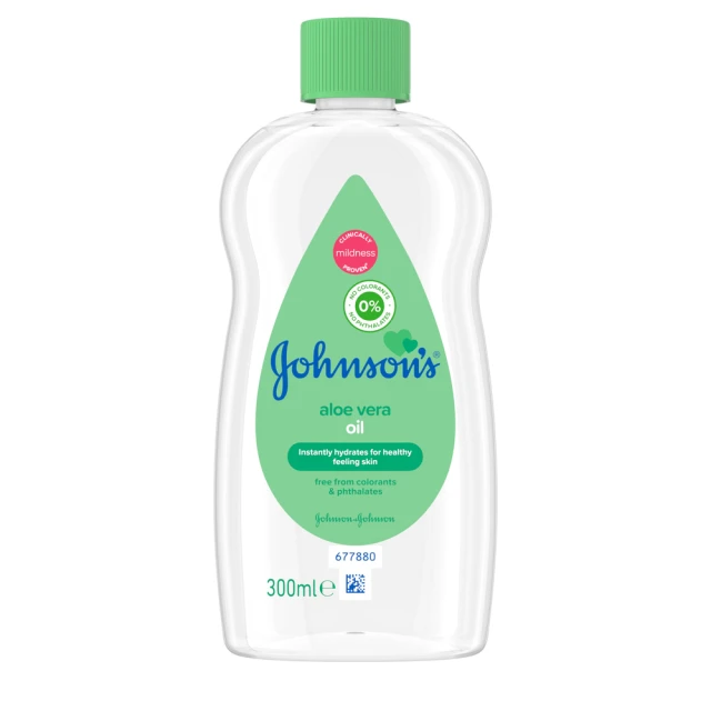 Johnsons Baby Aloe Vera Oil 300ml
