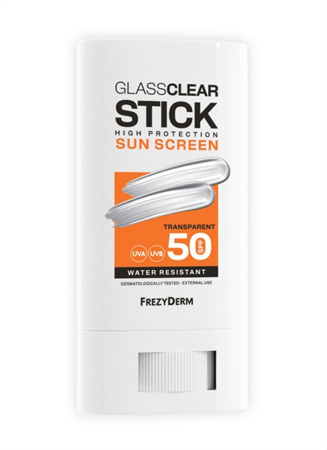 Frezyderm Glass Clear Αντηλιακό Stick Προσώπου SPF50, 20ml