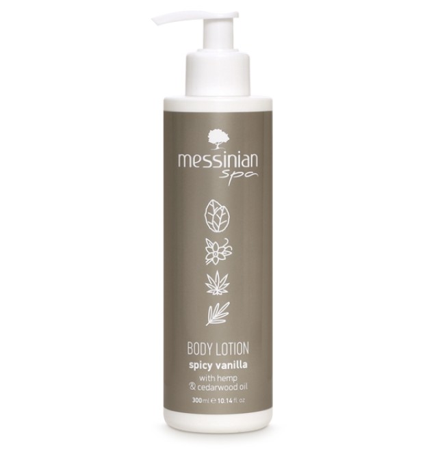 Messinian Spa Body Lotion Spicy Vanilla Γαλάκτωμα Σώματος 300ml