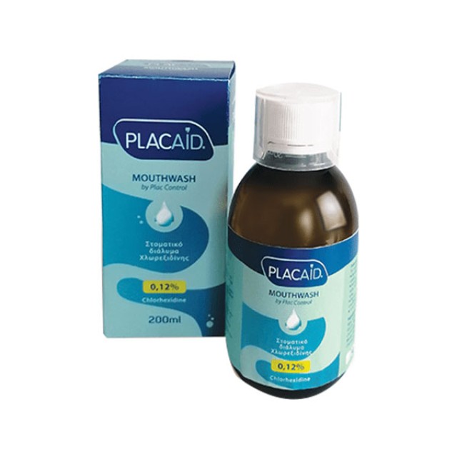 Plac Aid Στοματικό Διάλυμα με Χλωρεξιδίνη 0,12%, 200ml