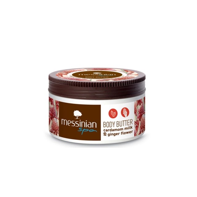 Messinian Spa Cardamom Milk & Ginger Flower Body Butter Ενυδατική Κρέμα Βουτύρου Σώματος 250ml