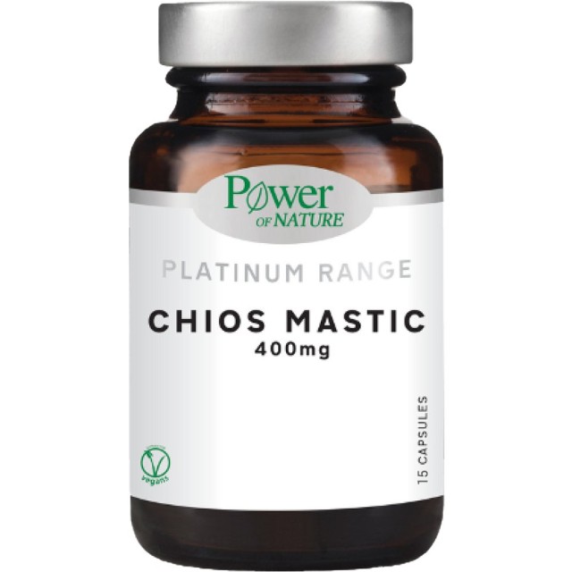 Power of Nature Platinum Range Chios Mastic 400mg, 15caps