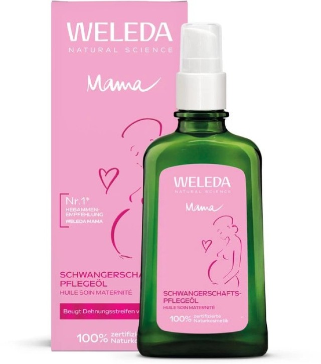 WELEDA ΛΑΔΙ ΓΙΑ ΤΙΣ ΡΑΓΑΔΕΣ SCHWANGERSCHAFTS-PFLEGEEOL 100ml