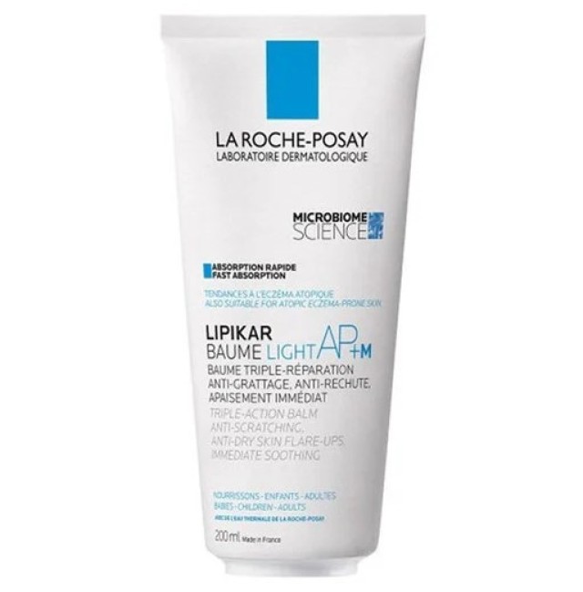 La Roche Posay Lipikar Baume Light AP+M Eco Conscious Tube 200ml