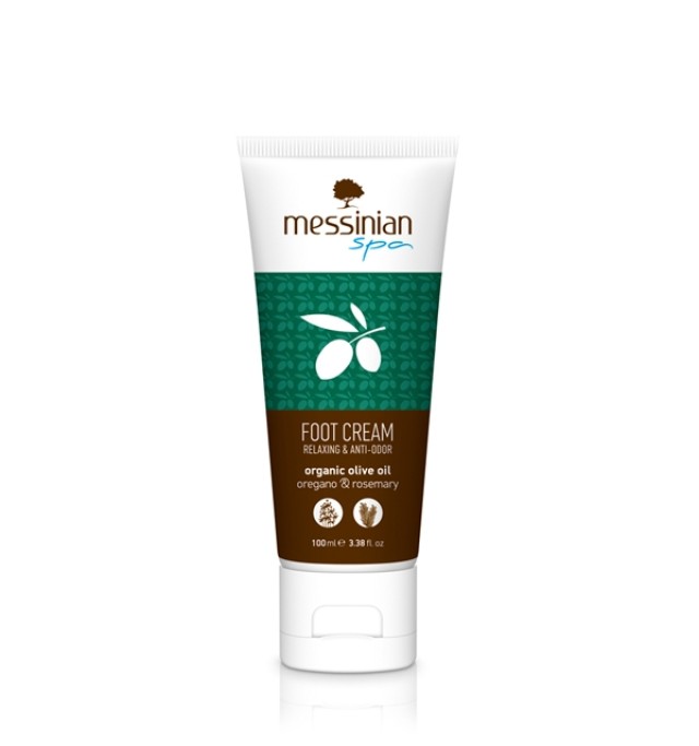 Messinian Spa Κρέμα Ποδιών Με Ρίγανη & Δεντρολίβανο 100ml