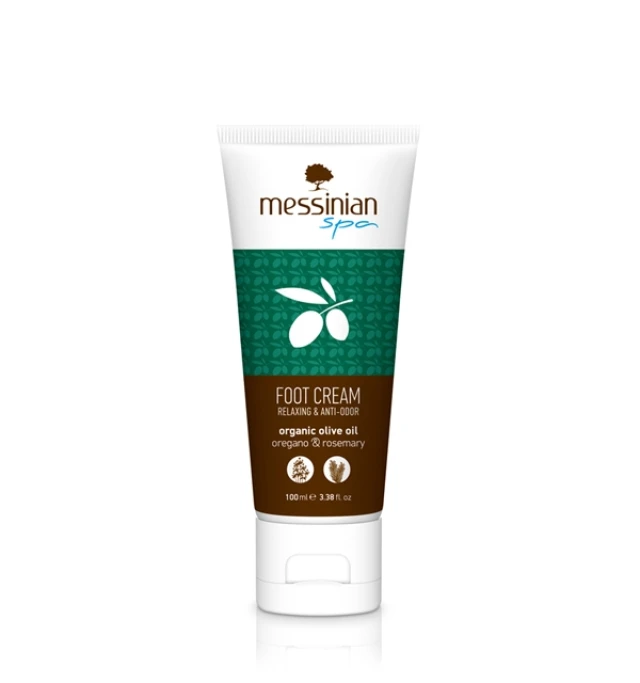 Messinian Spa Κρέμα Ποδιών Με Ρίγανη & Δεντρολίβανο 100ml
