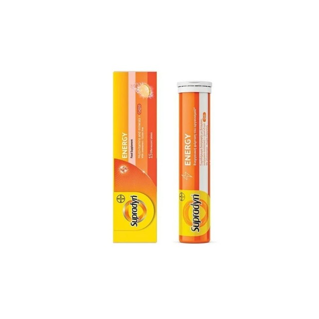 SUPRADYN Energy 15 Αναβράζοντα Δισκία