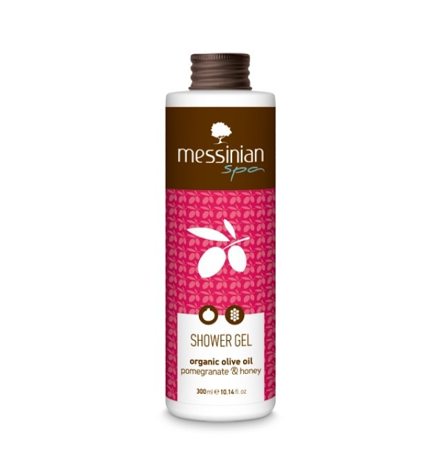 Messinian Spa Shower Gel Αφρόλουτρο Με Ρόδι & Μέλι 300ml