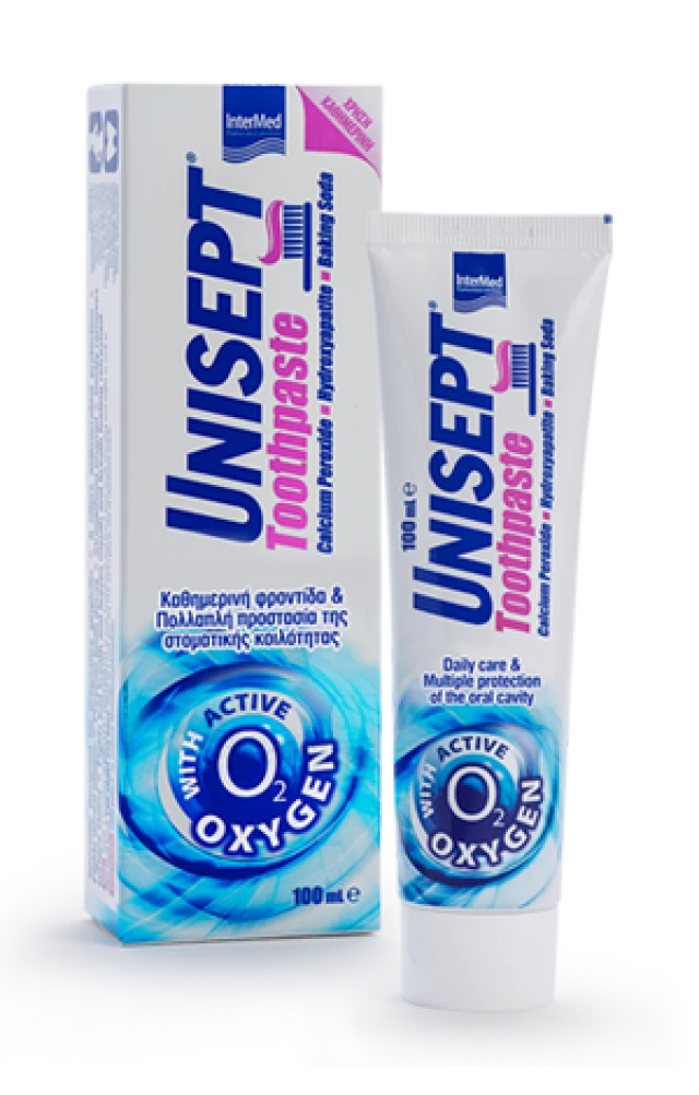 Intermed Unisept Toothpaste Daily Use With Active Oxygen 100ml