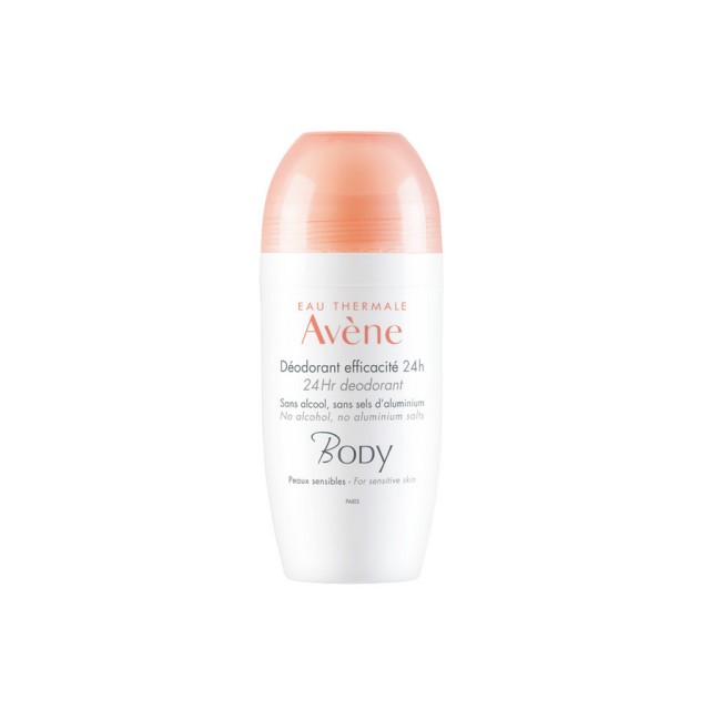 Avene Body 24hr Deodorant Αποσμητικό Σώματος 24ωρης Αποτελεσματικότητας, 50ml
