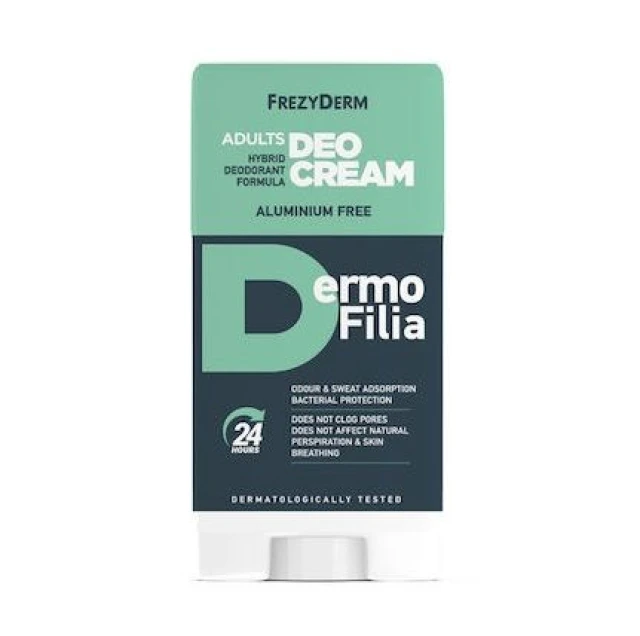 Frezyderm Dermofilia Adults Deo Cream Hybrid Deodorant Formula Αποσμητικό σε Μορφή Κρέμας, 40ml