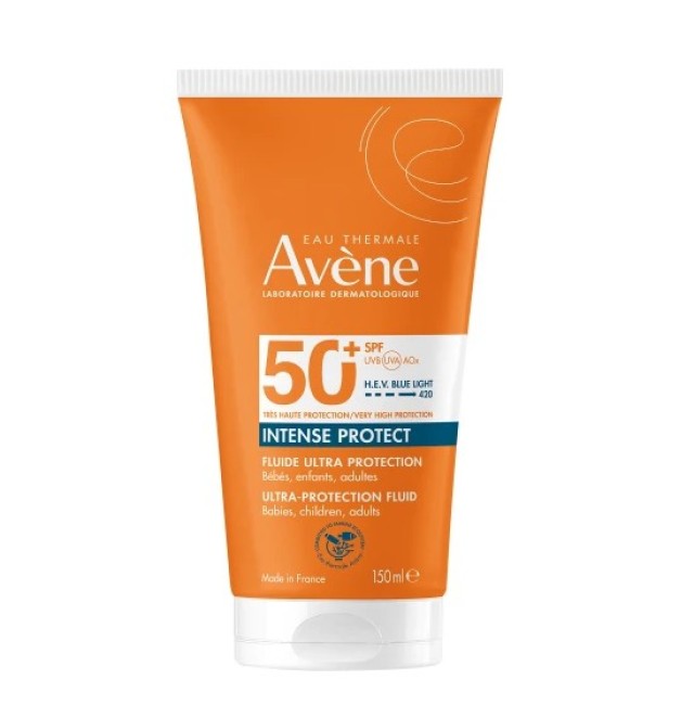Avene Intense Protect SPF50+ Αντιηλιακό για Πρόσωπο & Σώμα Χωρίς Άρωμα για Ευαίσθητο Δέρμα 150ml