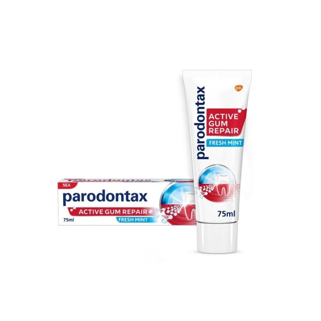 Parodontax Active Gum Repair Fresh Mint Οδοντόκρεμα για Ευαίσθητα Ούλα 75ml