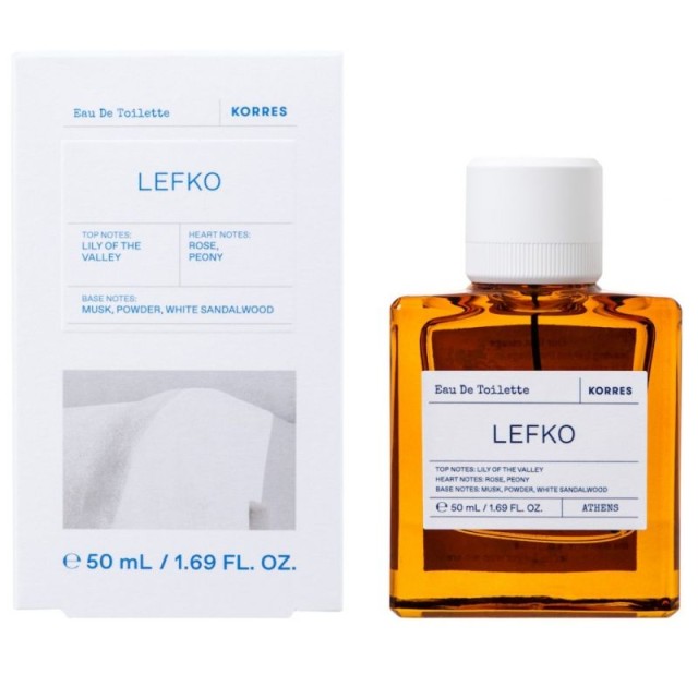 Korres Eau de Toilette Lefko Γυναικείο Άρωμα 50ml
