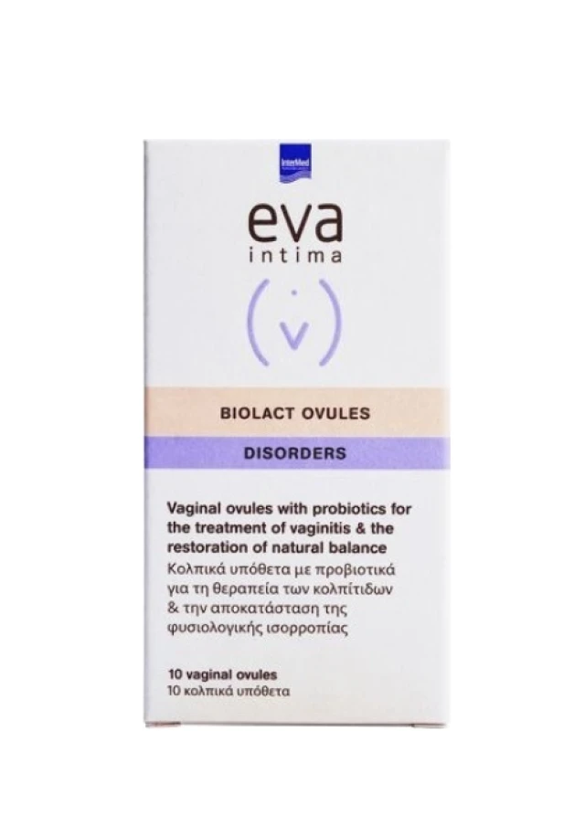 INTERMED EVA BIOLACT OVULES 10VAG.SUPP