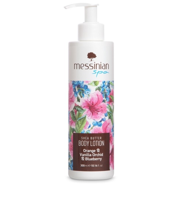Messinian Spa Γαλάκτωμα Σώματος με Πορτοκάλι-Βανίλια-Ορχιδέα και Μύρτιλο 300ml