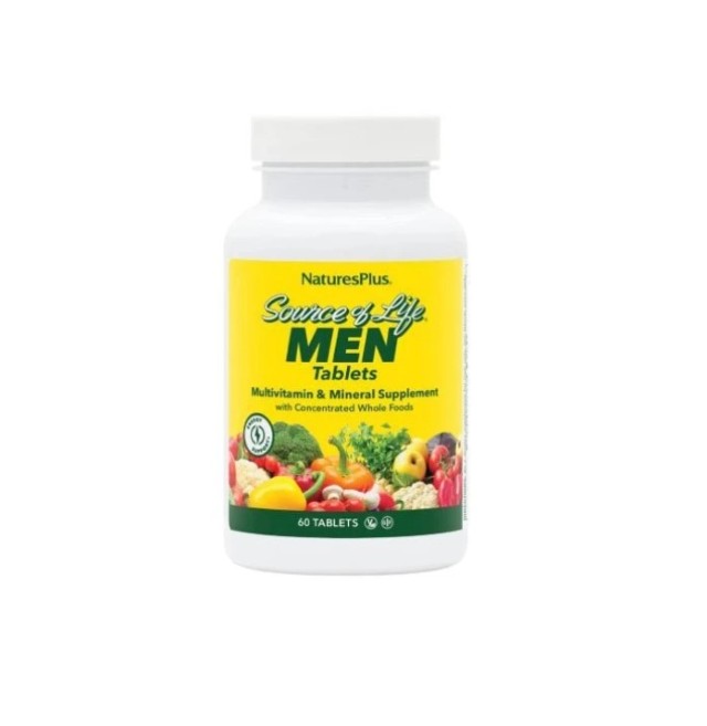 Natures Plus Source of Life Men Multivitamin 60tabs