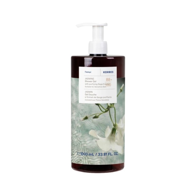 Korres Renewing Body Cleanser Jasmin Αφρόλουτρο Γιασεμί 1000ml