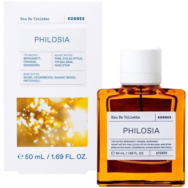 Korres Eau de Toilette Philosia Γυναικείο Άρωμα, 50ml