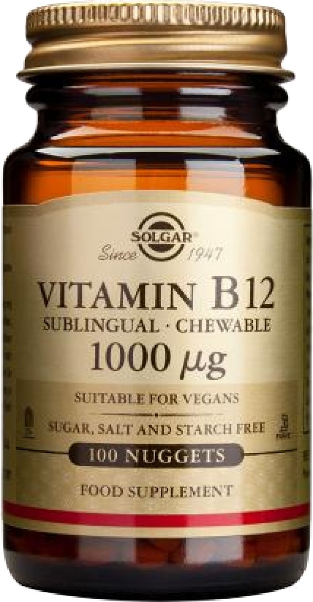 Solgar VIT. B-12 1000μg nuggets 100s