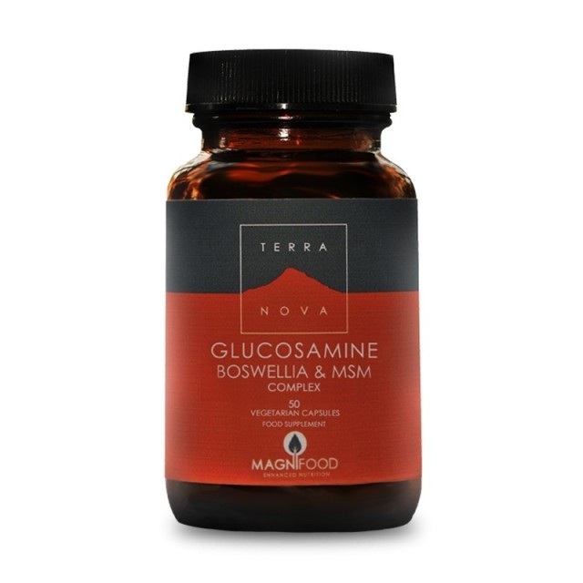 TERRANOVA Glucosamine, Boswellia & ΜSM Complex - Joint Support 50caps