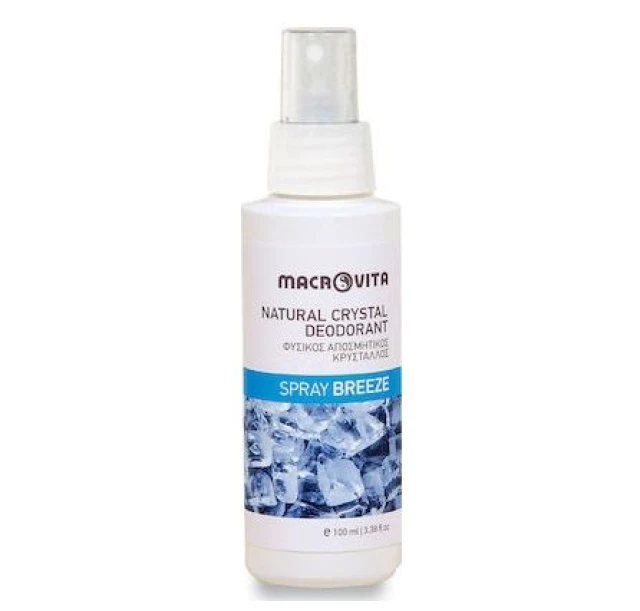 Macrovita Breeze Αποσμητικός Κρύσταλλος σε Spray 100ml