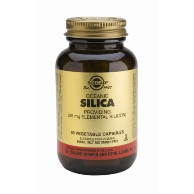 SOLGAR OCEANIC SILICA 25MG 50VCAP