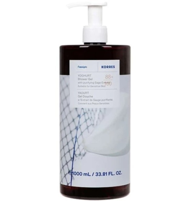 Korres Yoghurt Shower Gel Αφρόλουτρο 1000ml