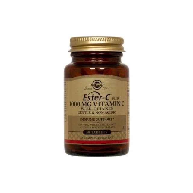 SOLGAR ESTER C 1000MG 30TAB