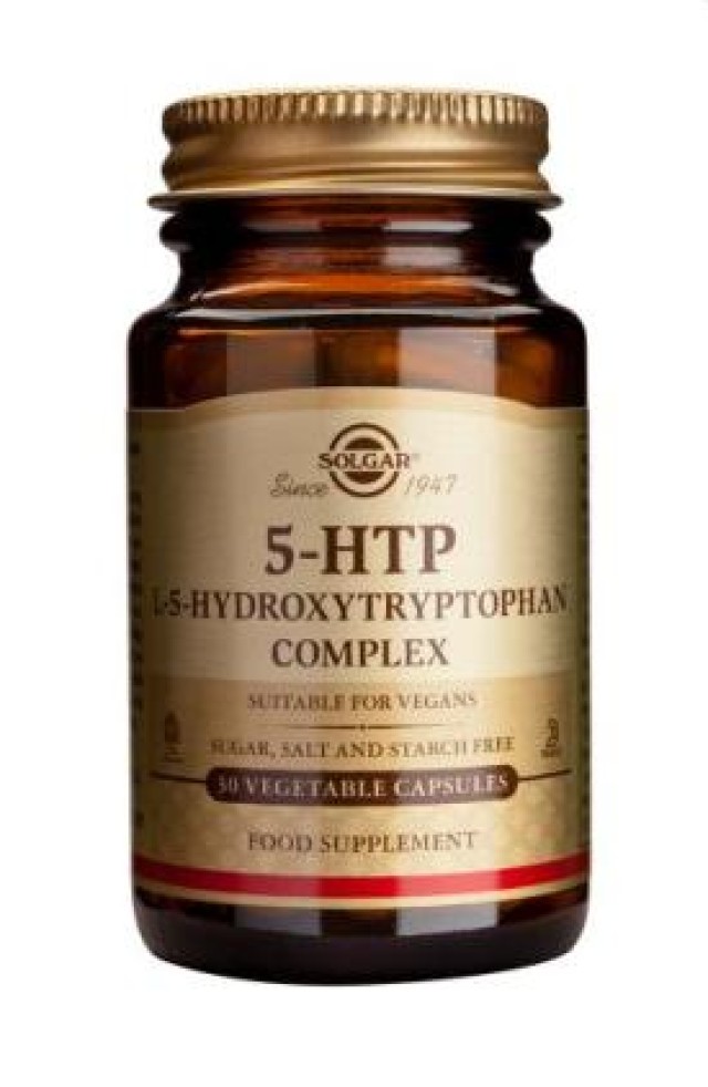 SOLGAR 5-HTP (HYDROXYTRYPTOPHAN) 100MG VEG. 30S
