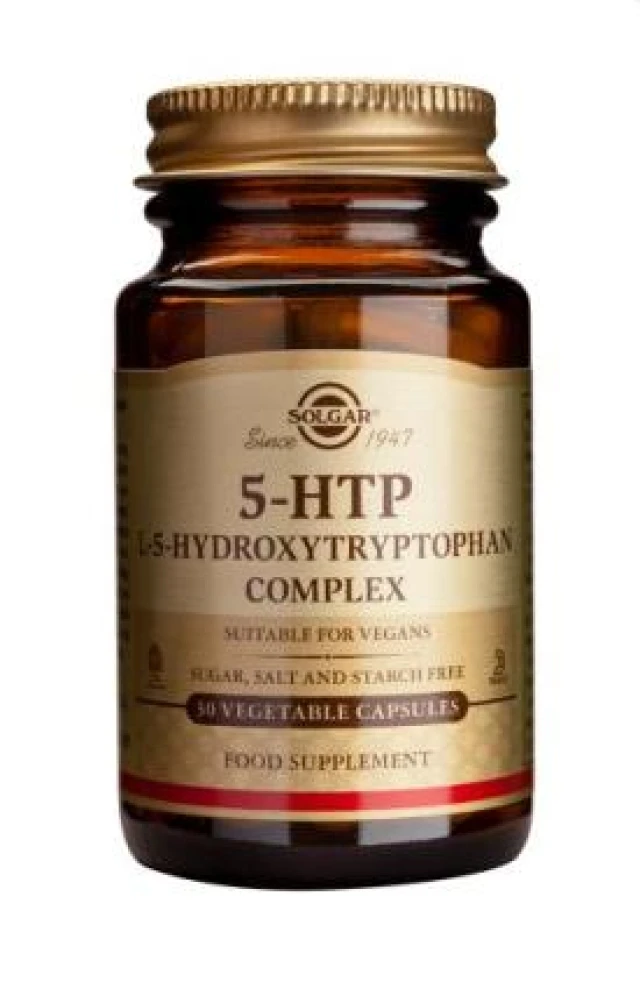 SOLGAR 5-HTP (HYDROXYTRYPTOPHAN) 100MG VEG. 30S