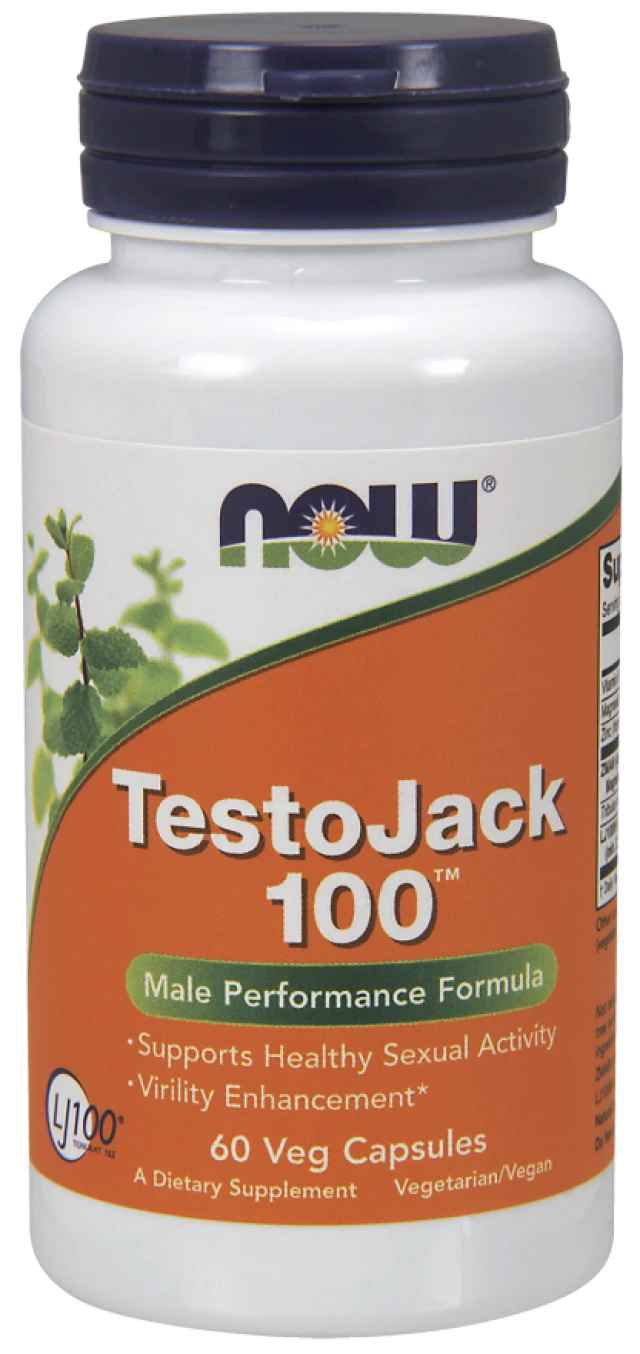 Now Foods Testo Jack 100, 60 Veg.Caps.