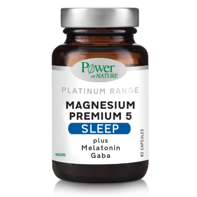 Power Health Magnesium Premium 5 Sleep Συμπλήρωμα με Μαγνήσιο 60 Κάψουλες