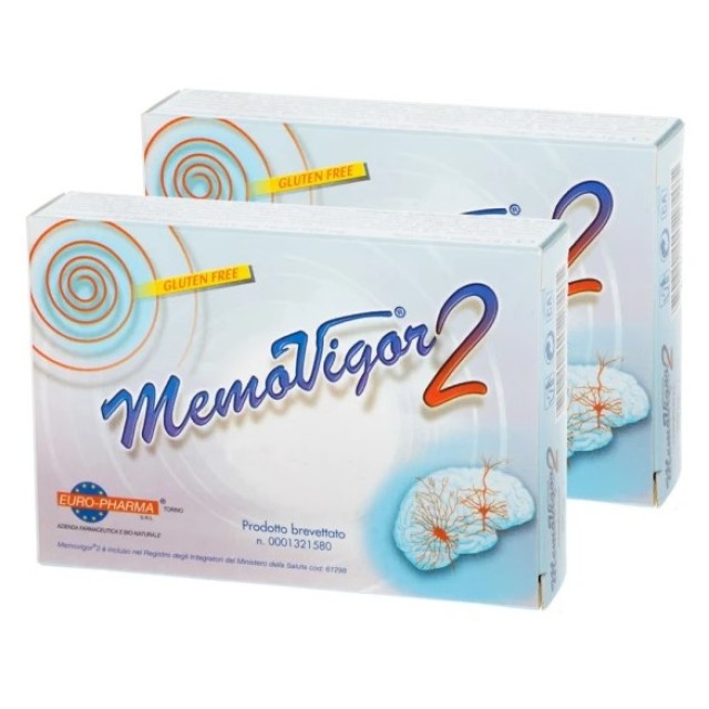 Bionat Memovigor 2 Promo Φυσικό Σκεύασμα για την Αντιμετώπιση των Ιλίγγων & των Εμβοών 2 X 20 Ταμπλέτες