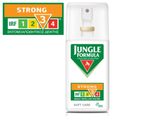 OMEGA PHARMA JUNGLE FORMULA Soft Care Spray με IRF3 75ml