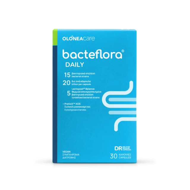 Holistic Med Bacteflora Daily 30 φυτοκάψουλες