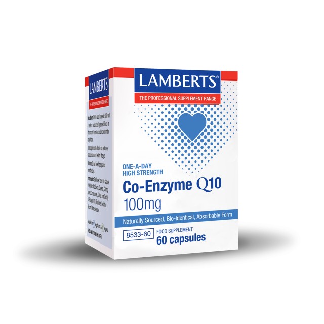 LAMBERTS CO-ENZYME Q10 100MG 60CAPS