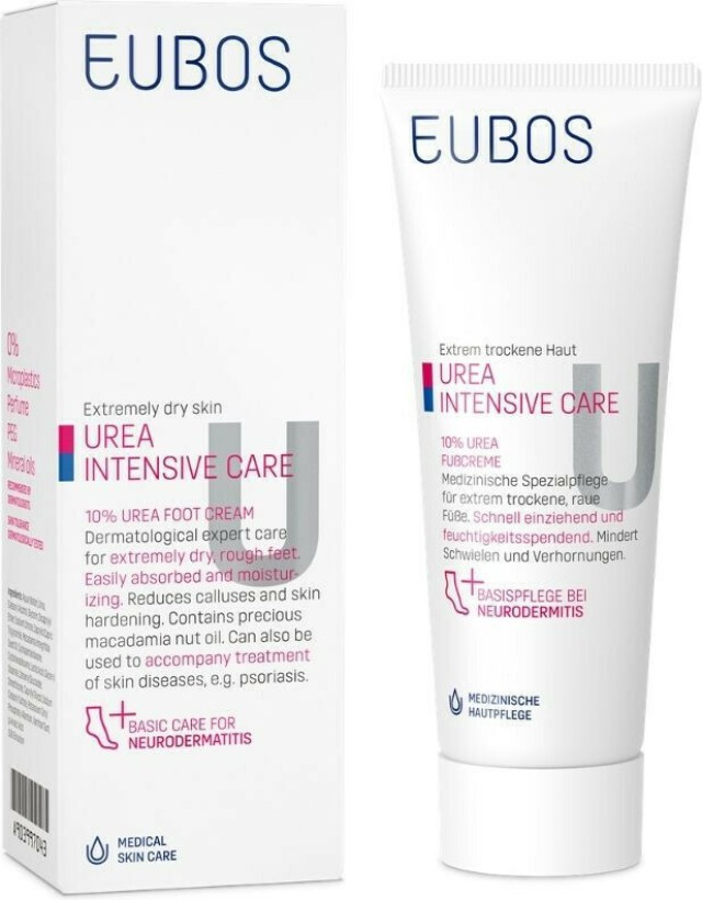 EUBOS 10% UREA FOOT CREME 100ML
