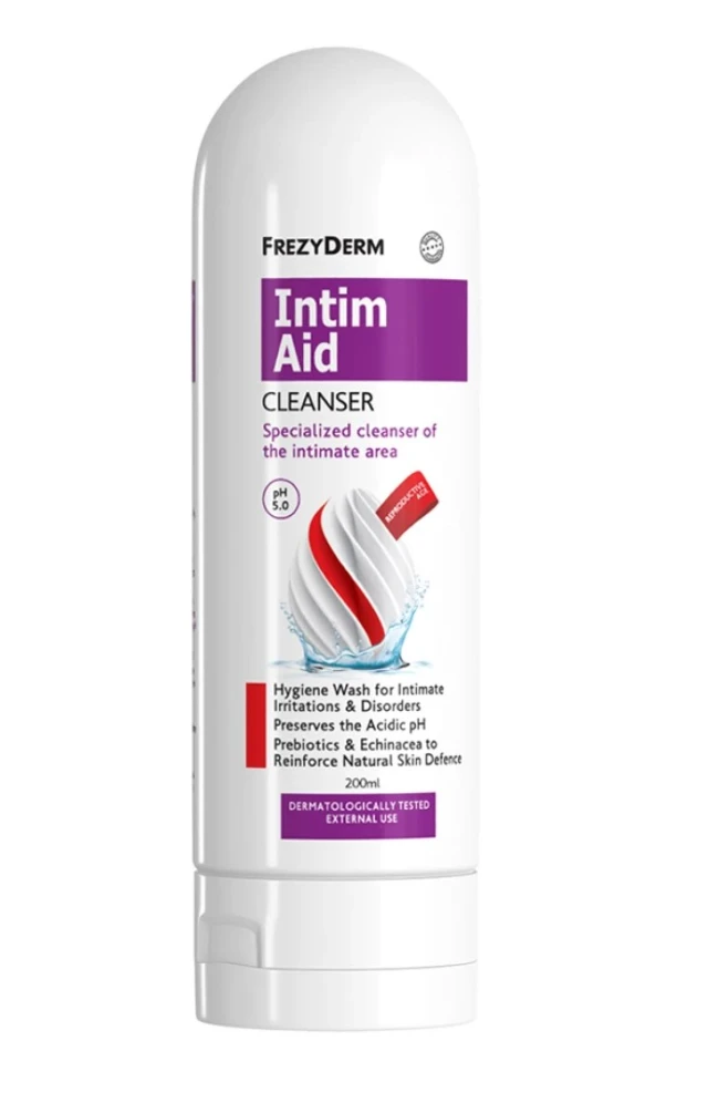 Frezyderm Intim Aid Cleanser Ειδικό Καθαριστικό Ευαίσθητης Περιοχής 200ml