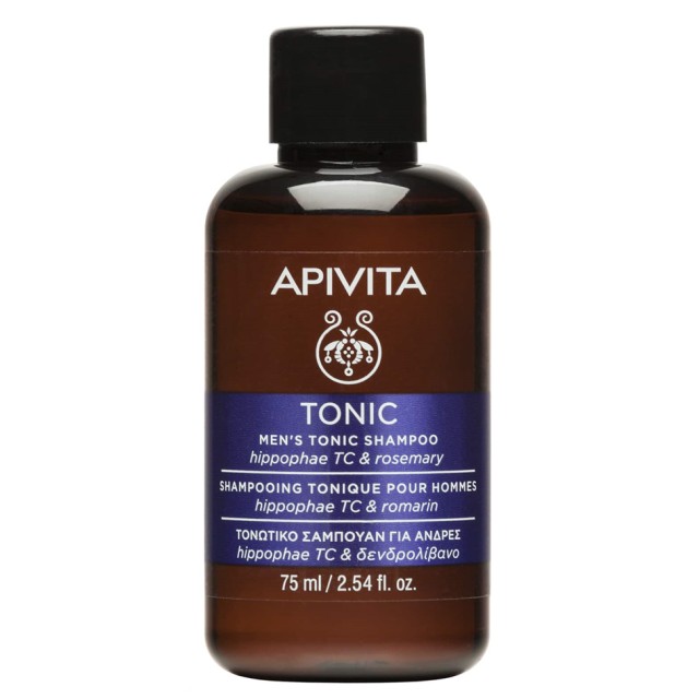 Apivita Mens Tonic Shampoo 75ml